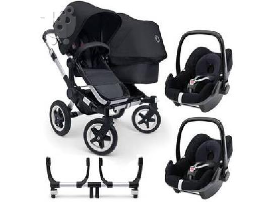 PoulaTo: Bugaboo Donkey Duo Twins stroller complete set
